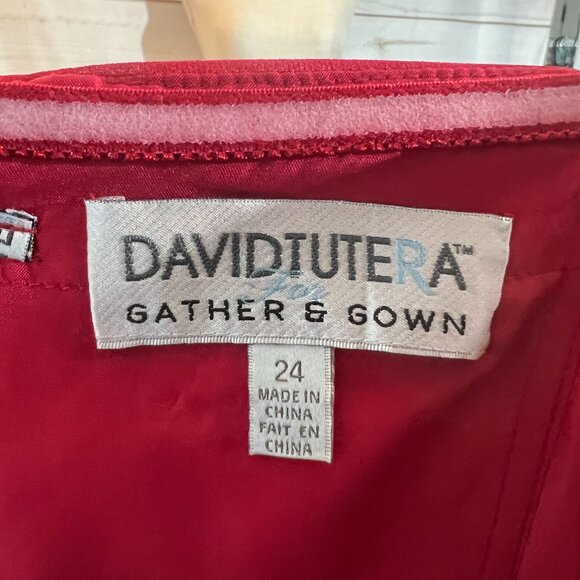 Red Evening Gown - David Tutera - Picture 5 of 6
